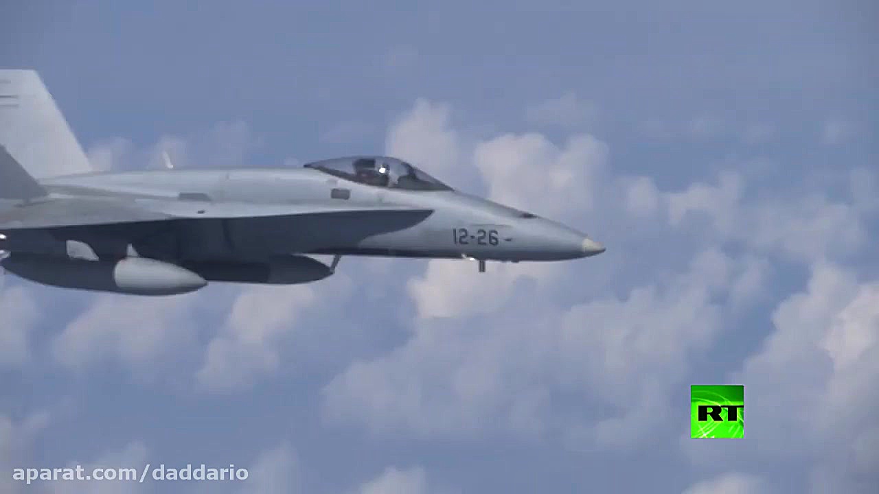 پاسخ جنگنده سوخو 27 روسیه به ج...