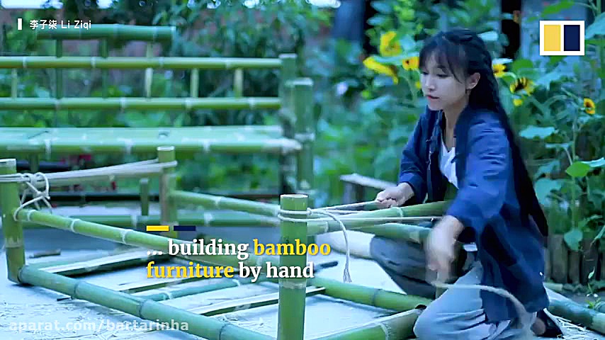 با این دختر چینی، برای چند دقی...