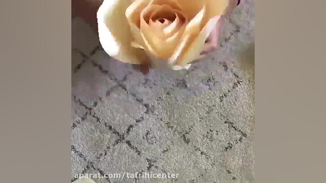 ساخت گل دکوراتیو بسیار شیک و ز...