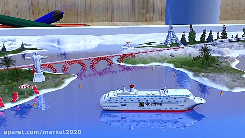 پروژه افترافکت نمایش لوگوی گرد...