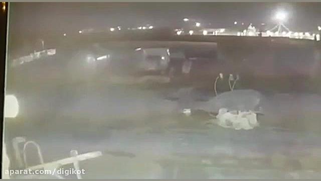 ویدیوی جدید از لحظه شلیک موشک...