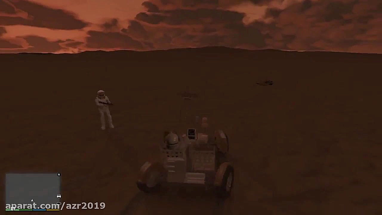 مود سفر به فضا در بازی gta v