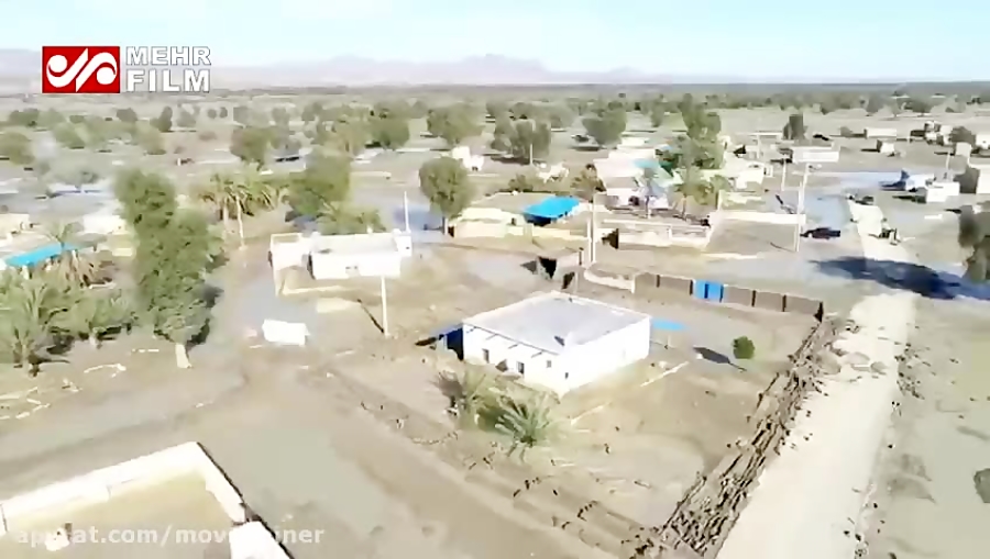 تصاویر هوایی از مناطق سیل زده...