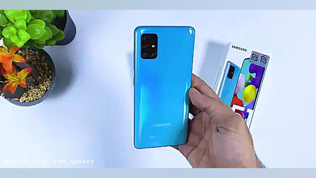 جعبه گشایی سامسونگ A51 با دورب...