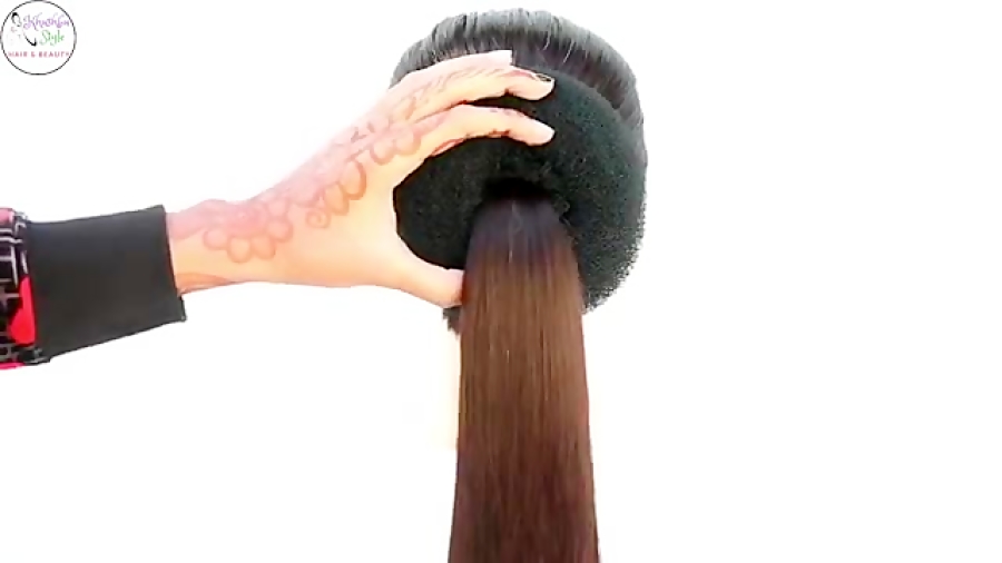 آموزش بافت مو و شینیون عروس 20...