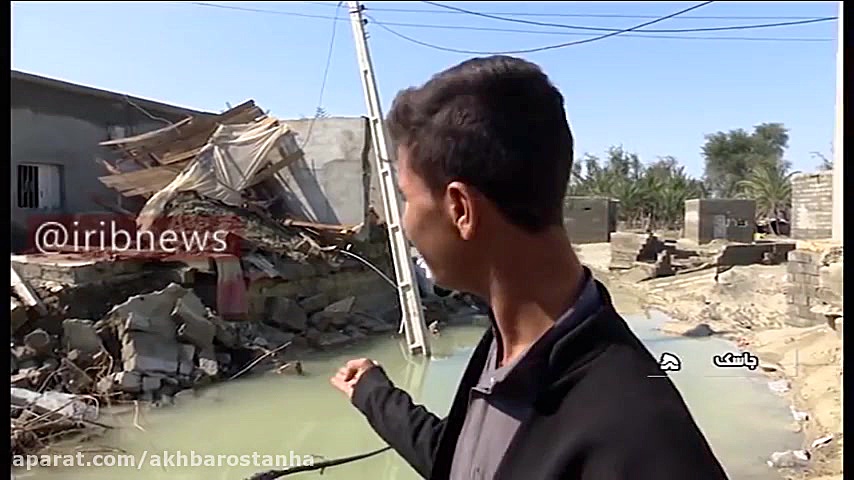 روز پنجم سیل در جاسک