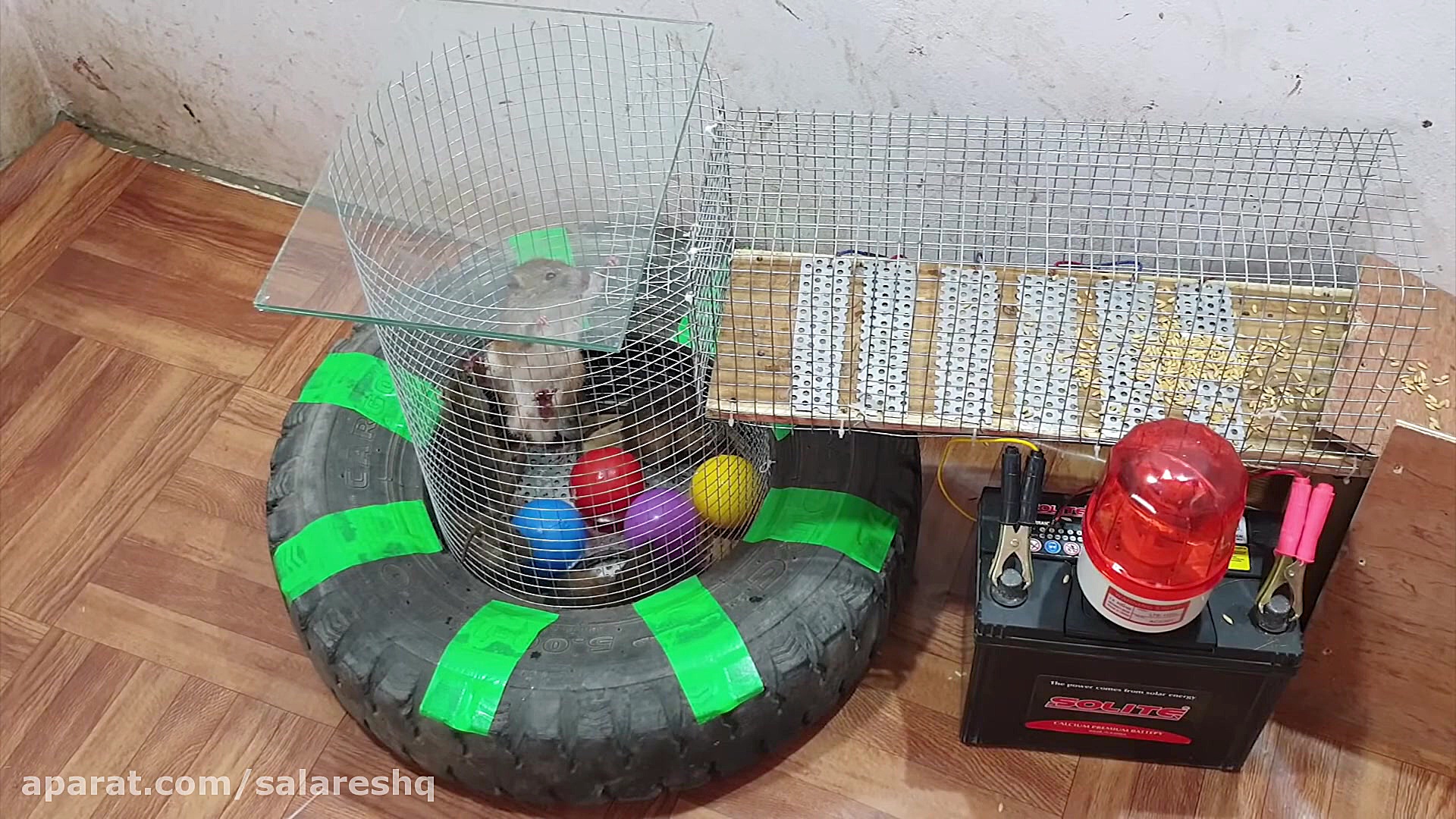 تله موش برقی جدید ترسناک خارق...