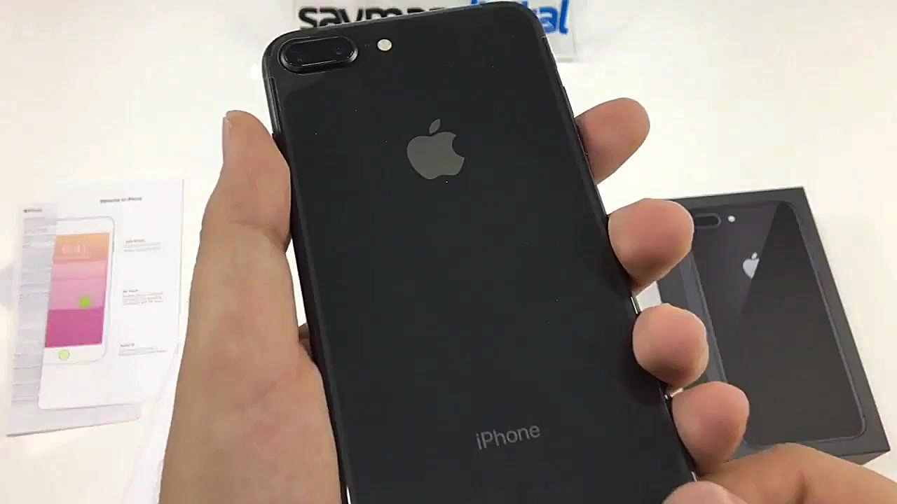 جعبه گشایی iphone 8 plus