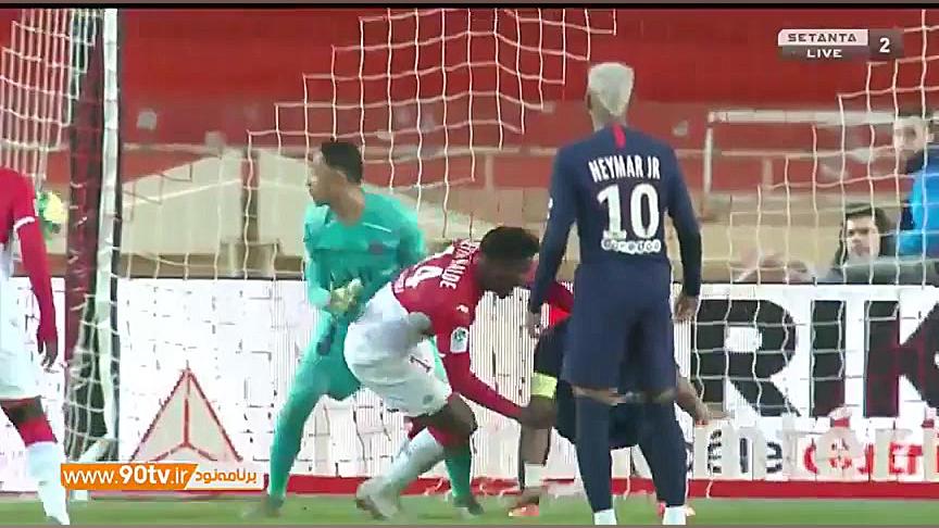 خلاصه لیگ یک فرانسه: موناکو 1...