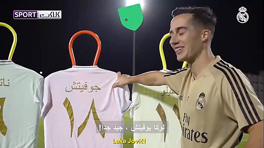 چالش زبان عربی بازیکنان رئال م...