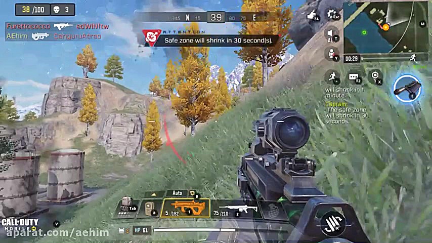 گیم پلی بتل رویال کال آو دیوتی...