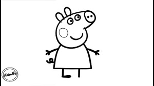 آموزش نقاشی پپا پیگ (peppa pig...