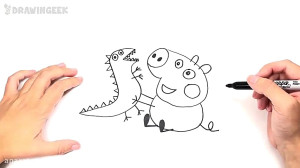 آموزش نقاشی پپا پیگ (peppa pig...