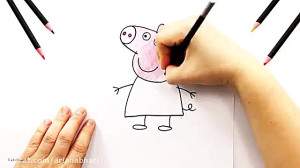 آموزش نقاشی پپا پیگ (peppa pig...