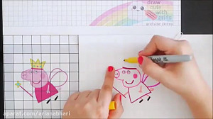 آموزش نقاشی پپا پیگ (peppa pig...
