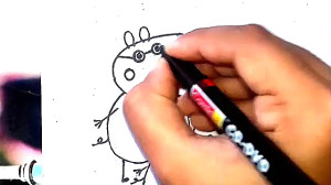 آموزش نقاشی پپا پیگ (peppa pig...
