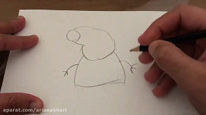 آموزش نقاشی پپا پیگ (peppa pig...