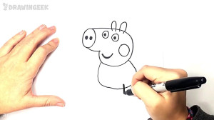 آموزش نقاشی پپا پیگ (peppa pig...