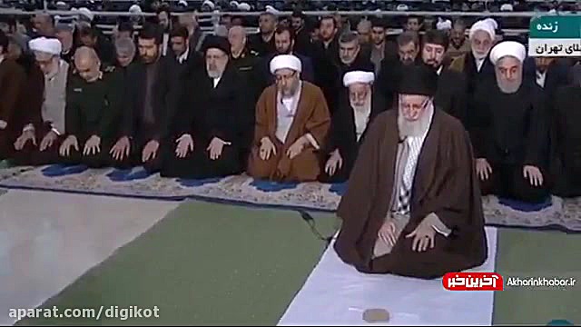 وقتی روحانی زودتر از همه صف نم...