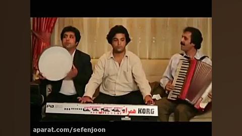 رقص اکبر عبدی در برنامه شام ای...