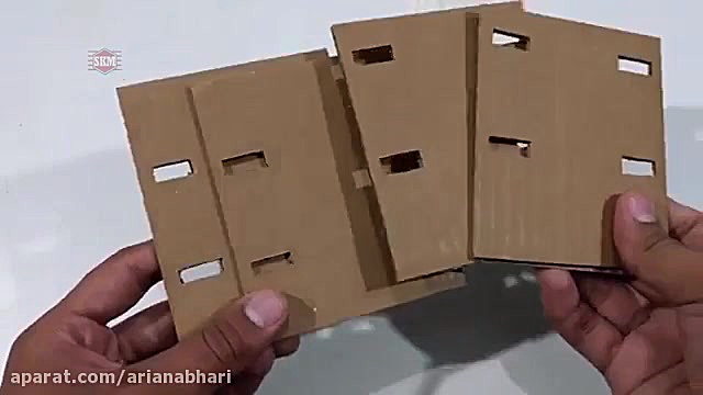 ایده سخت و جذاب با مقوا