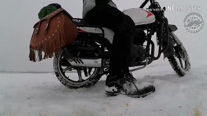 سفر با موتور زمستان ۹۸ آذربایج...