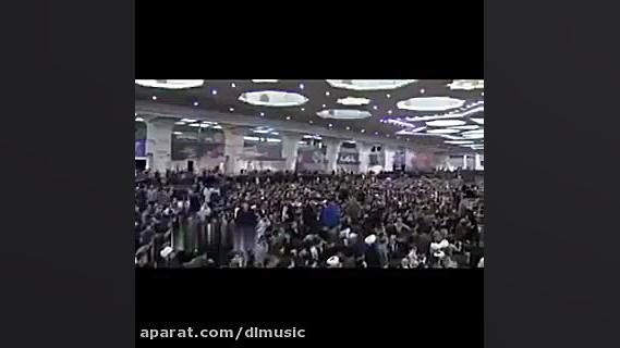 مداحی عجيب امروز قبل از خطبه ه...