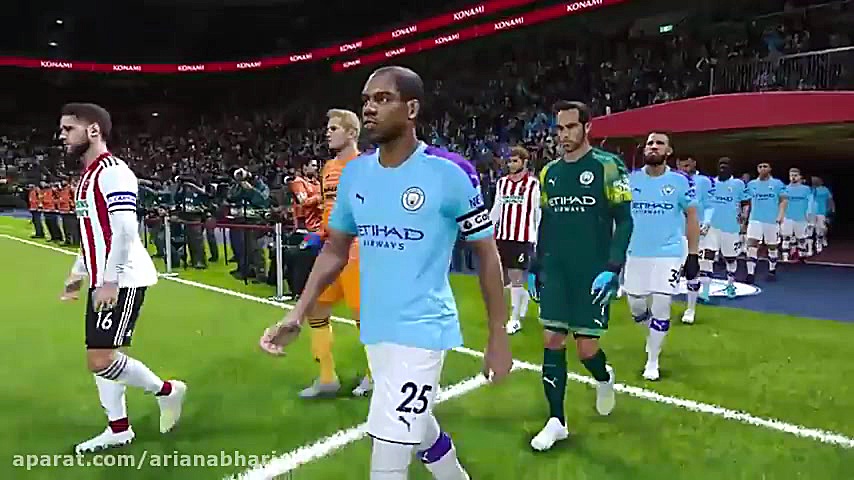 گیم پلی منچسترسیتی و شفیلد یون...