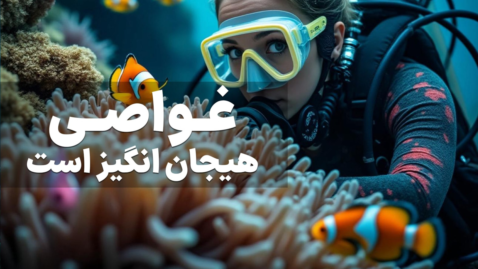 غواصی و دنیای زیر آب هیجان انگ...