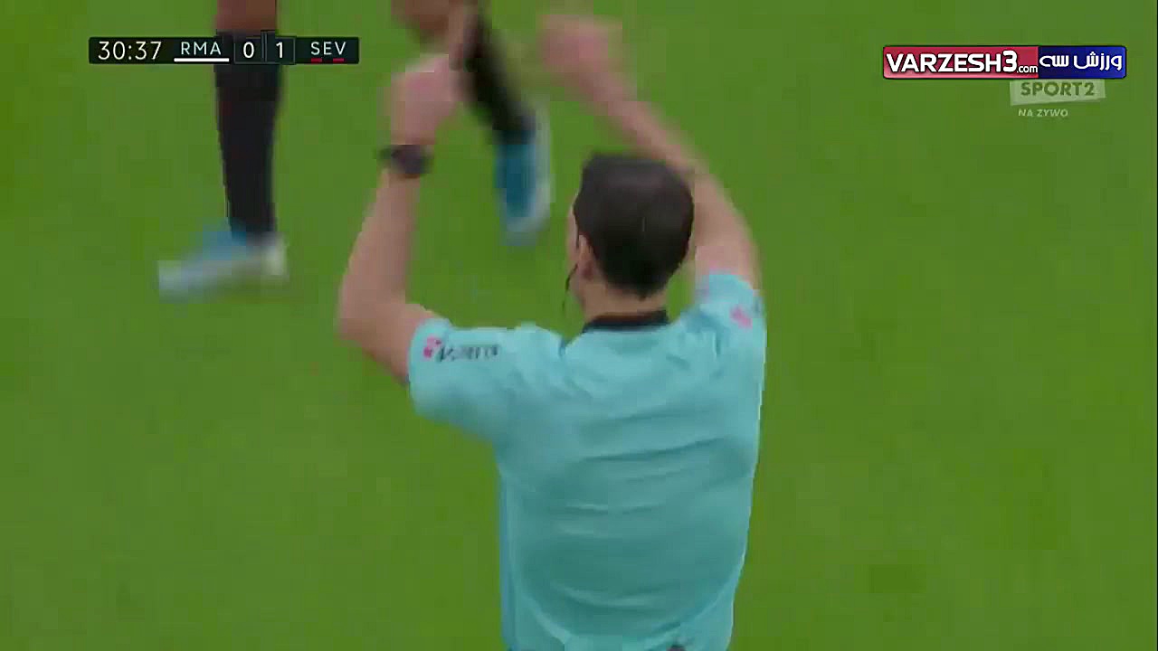 خلاصه بازی رئال مادرید 2  سویا...