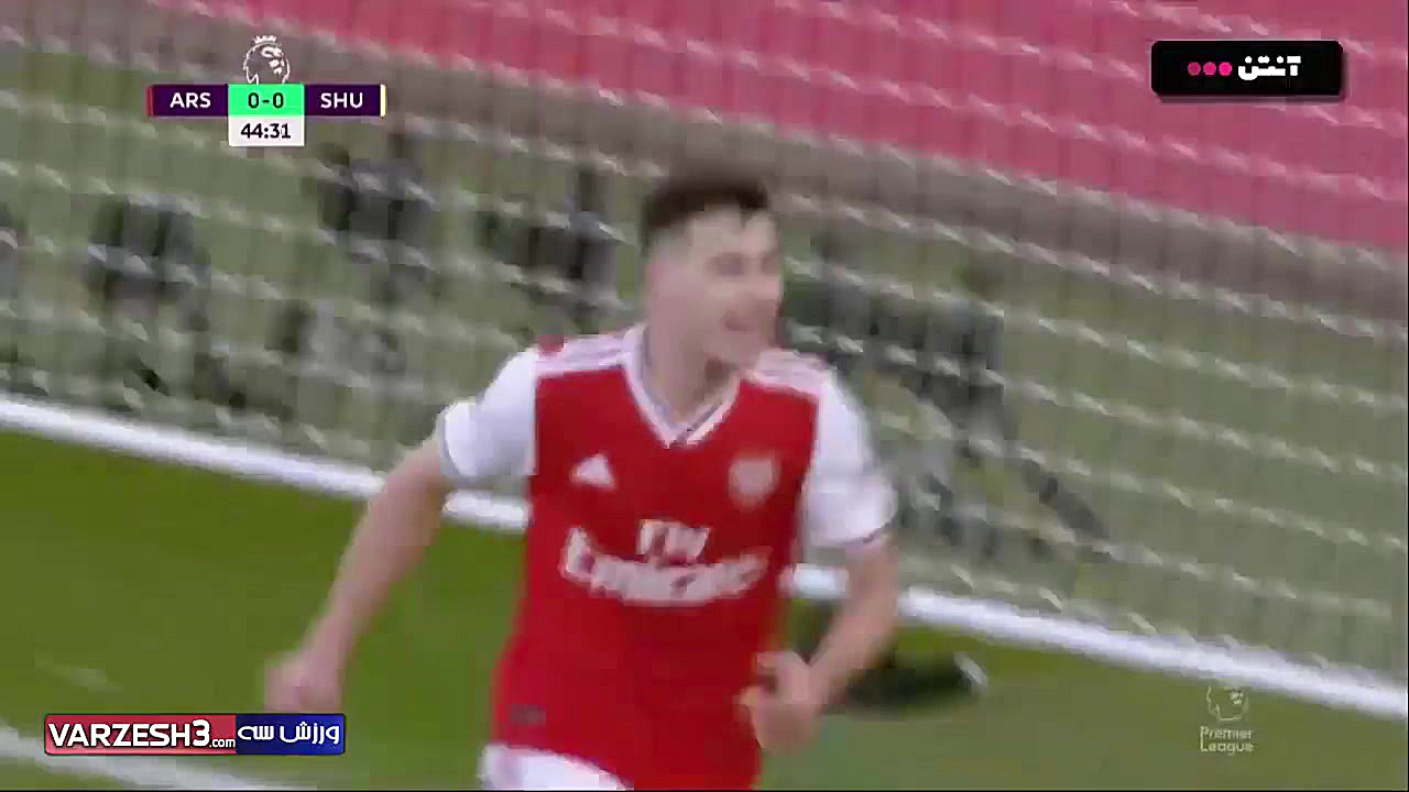خلاصه بازی آرسنال 1  شفیلد یون...