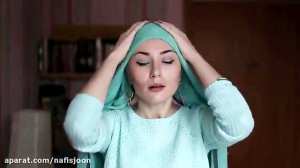 بستن توربان با شال روسری