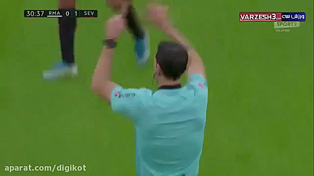 خلاصه بازی رئال مادرید 2  1 سو...