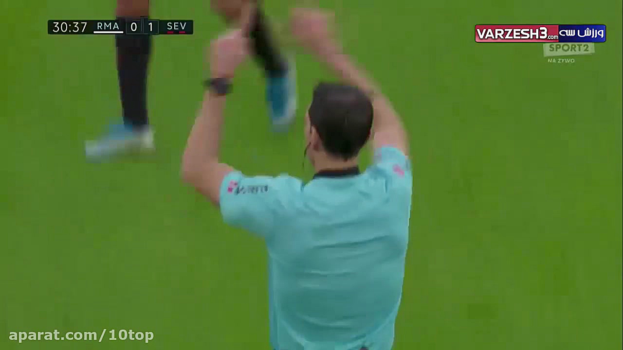 خلاصه بازی رئال مادرید 2  سویا...