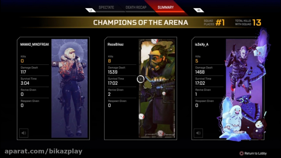 4تا اسکواد پشت هم نابود شدن  A...