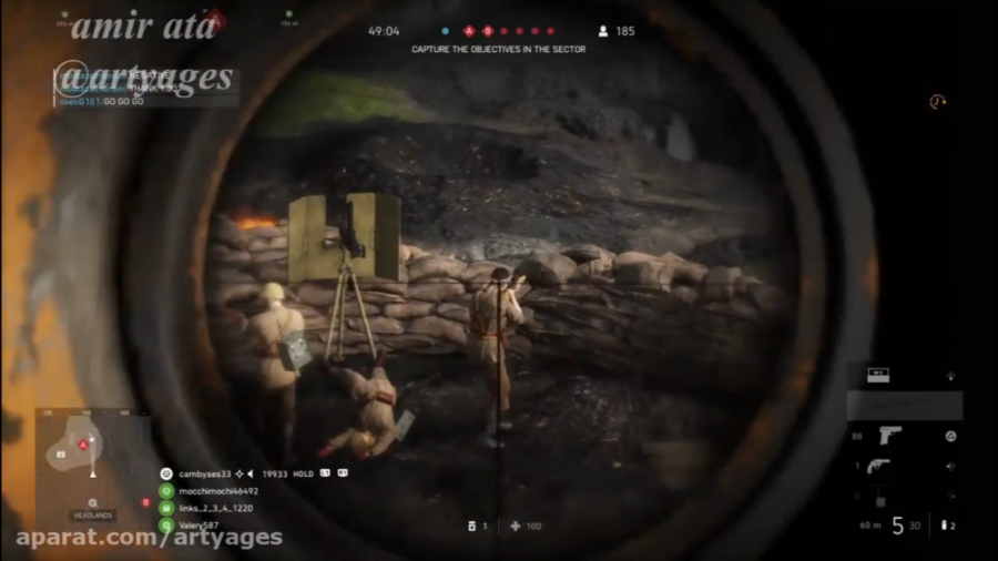 اسنایپ کردن فقط این همه هد شات