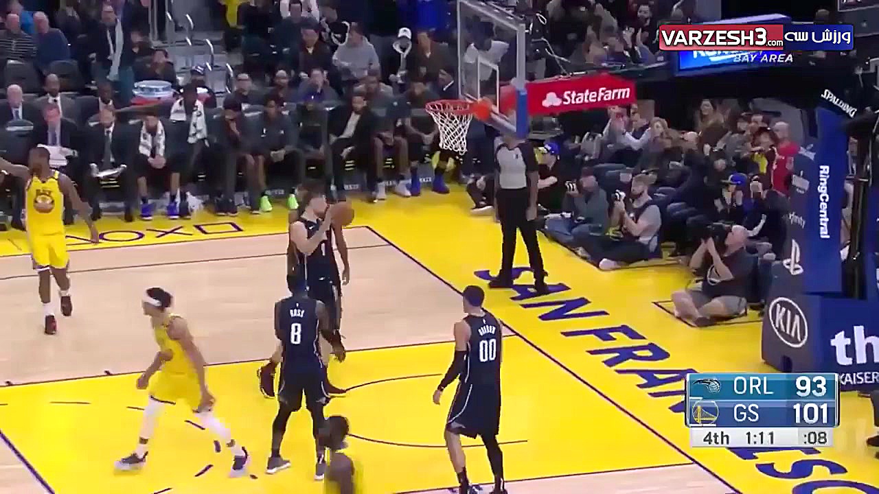 خلاصه بسکتبال گلدن استیت واریر...