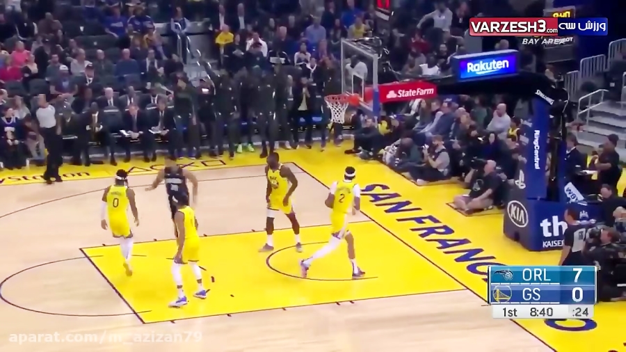 خلاصه بسکتبال گلدن استیت واریر...