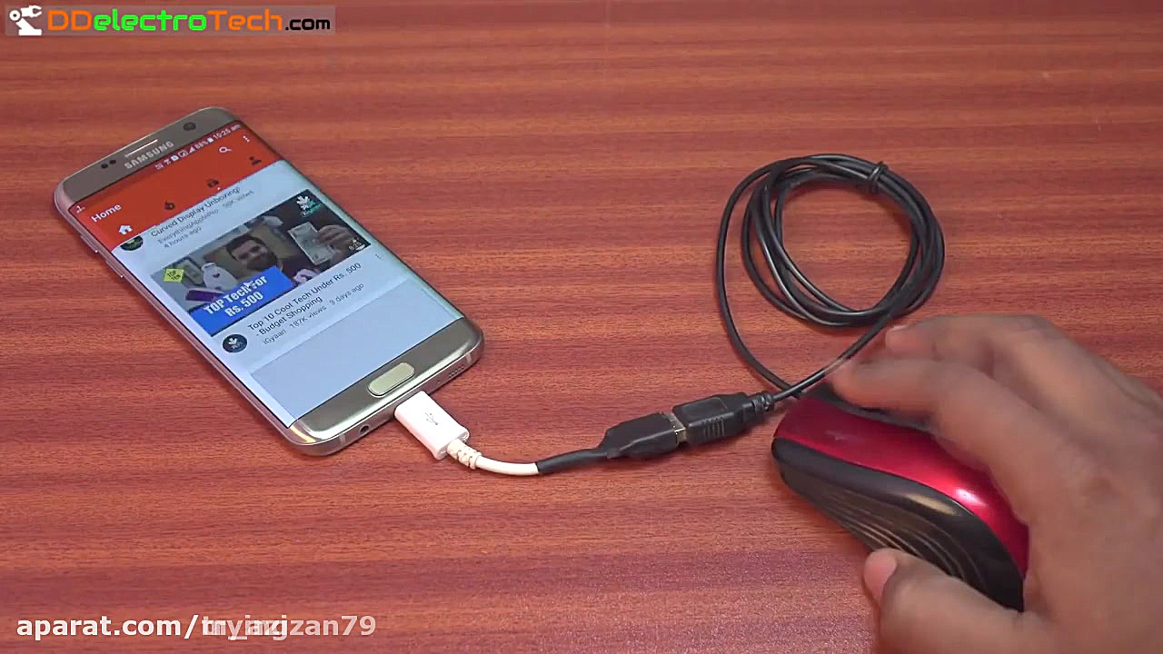 چطور میتونیم کابل دیتا (usb) ر...