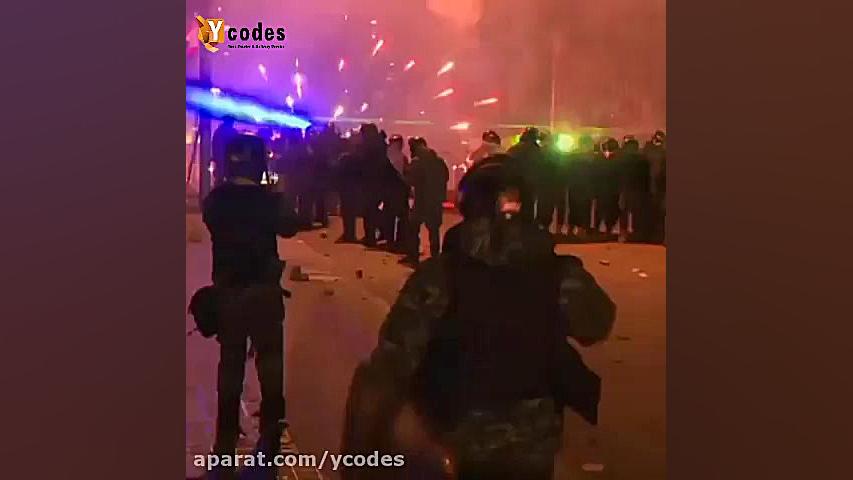 درگیری نیروهای امنیتی لبنان با...