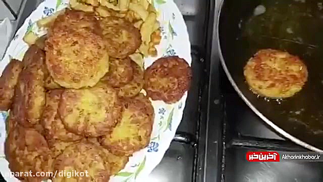 طرز تهیه کتلت برنجی