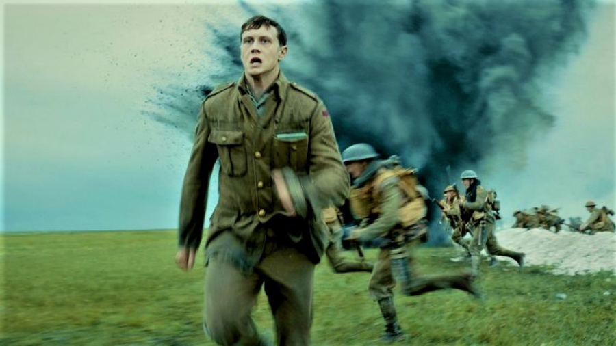 پشت صحنهٔ فیلم جنگی ۱۹۱۷: جنگ...