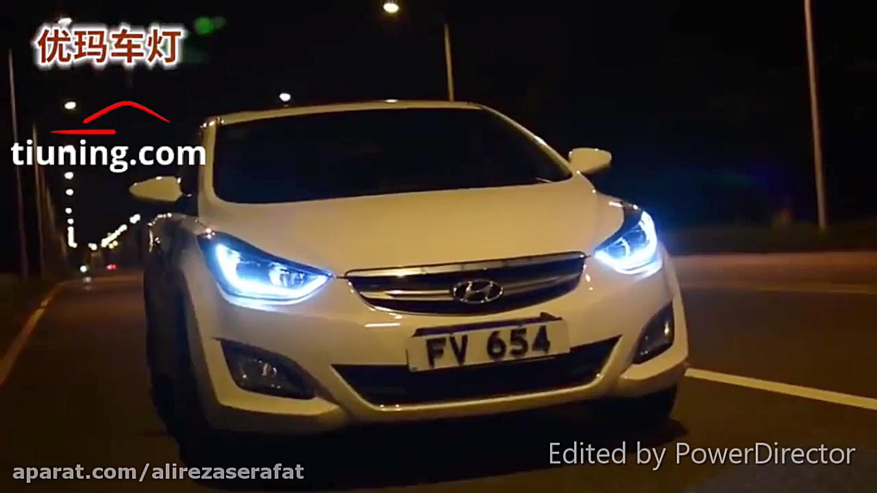 چراغ جلو هیوندای النترا نسل پن...