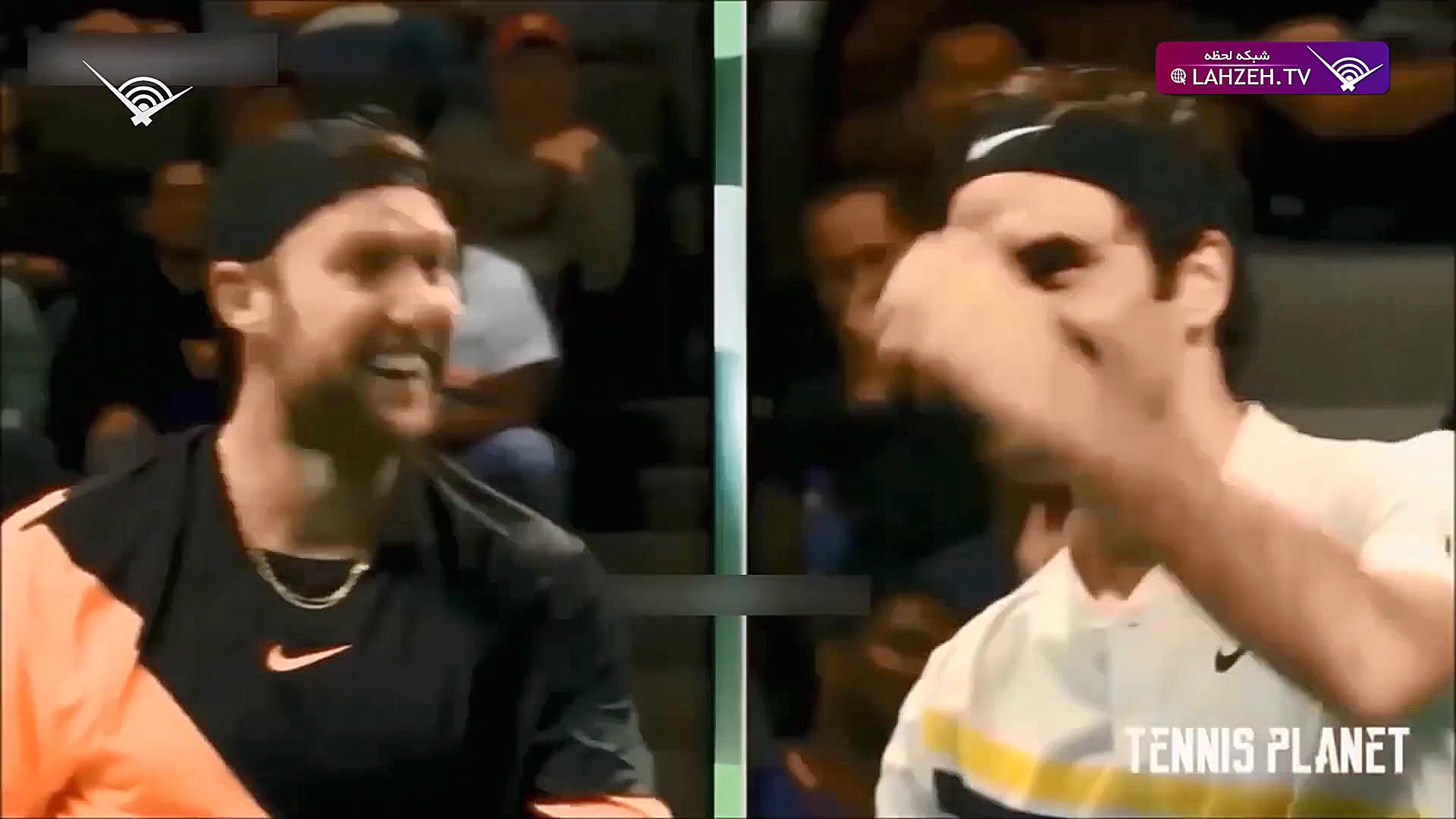 لحظات خنده دار در تنیس 2019