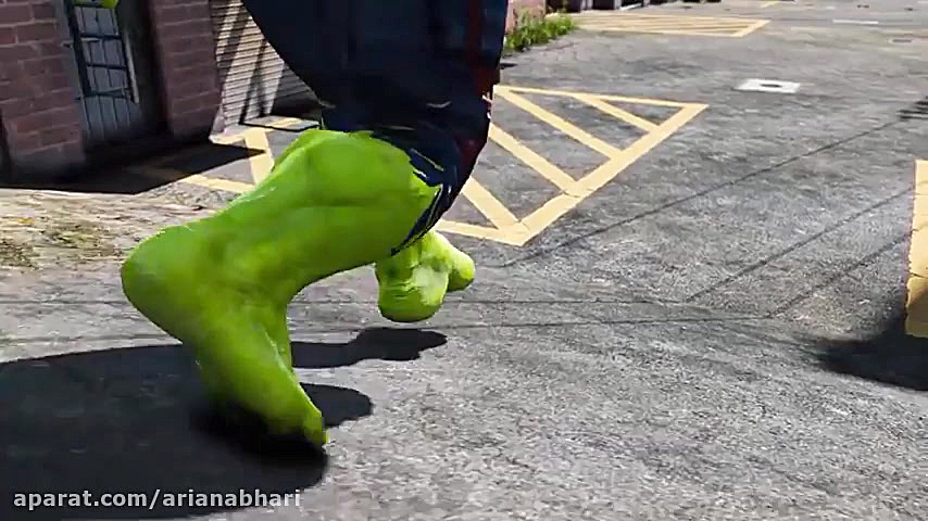 جنگ هالک و کاپیتان آمریکا در G...