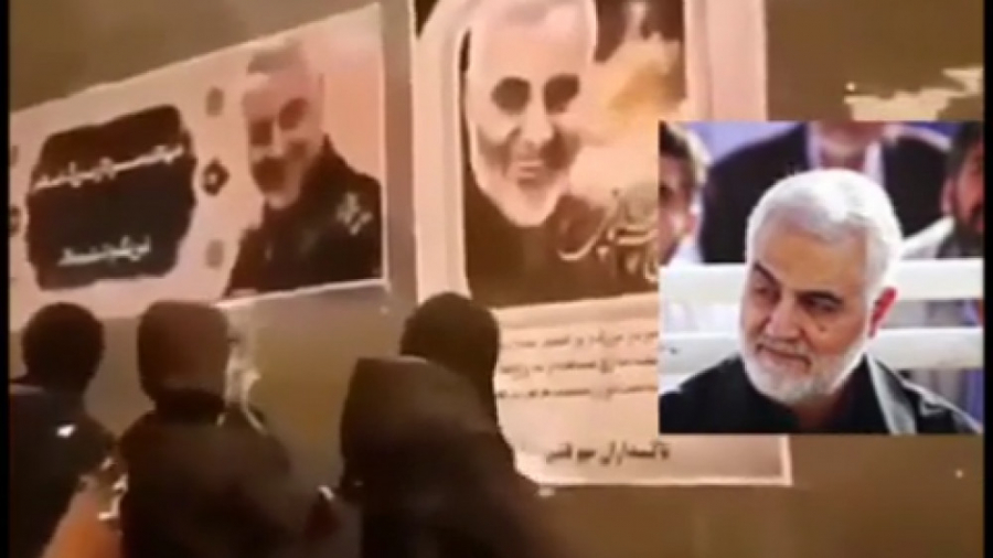 خنده قاسم سلیمانی هنگام پاره ش...