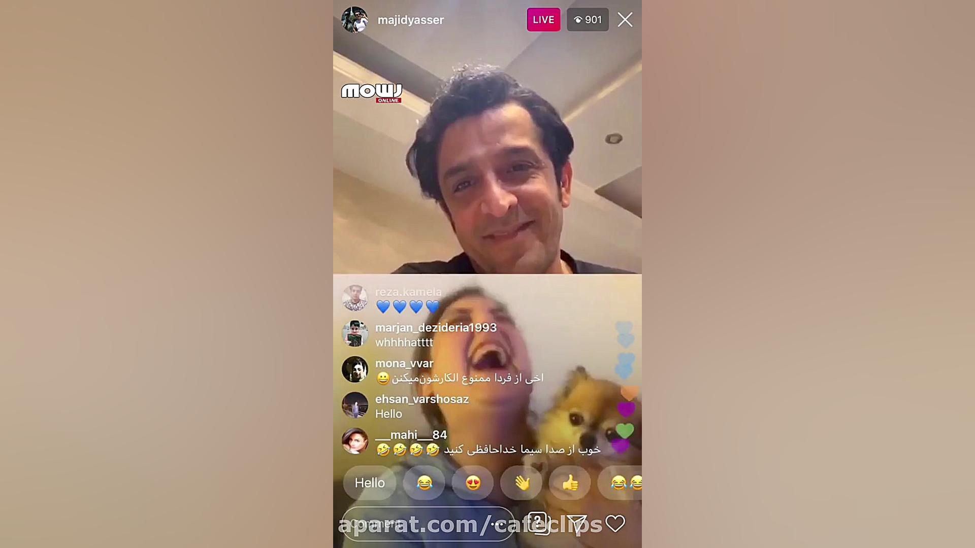 لایو مجید یاسر و سالومه  از تر...