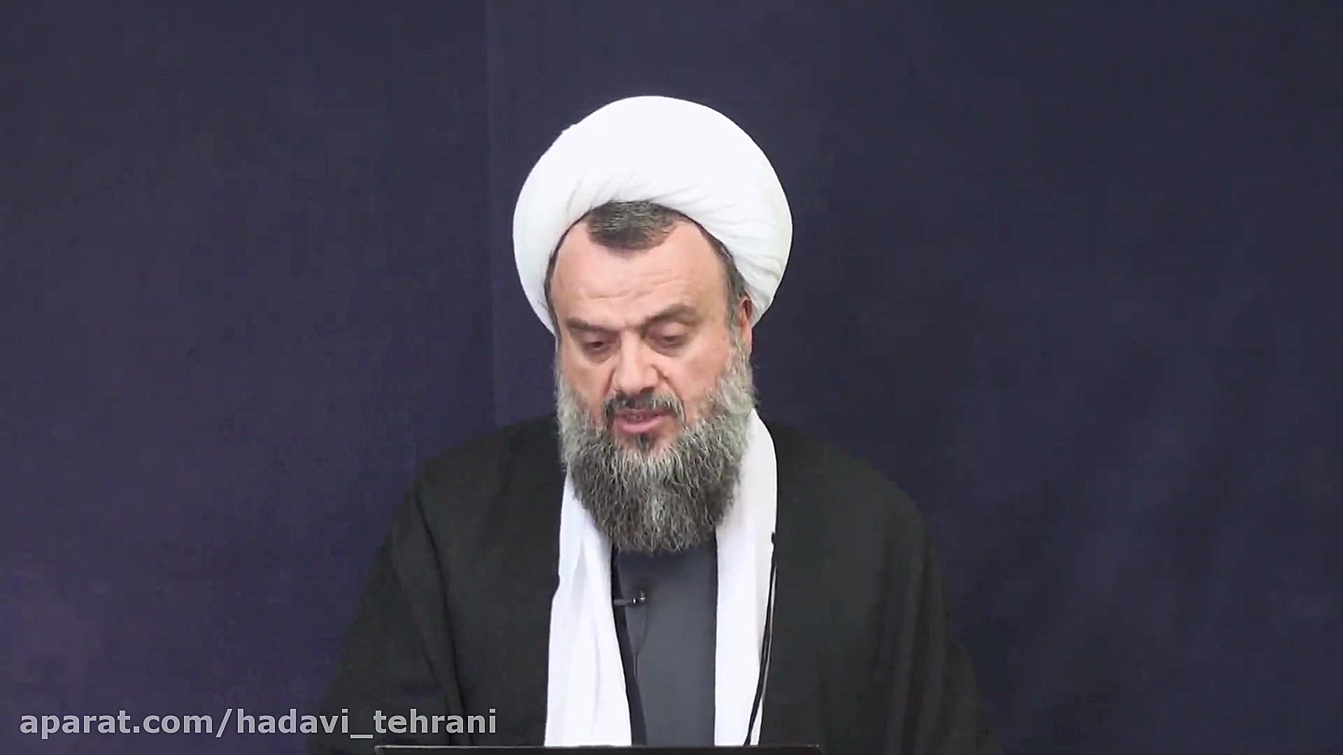 حضرت آیت الله هادوی تهرانی خار...