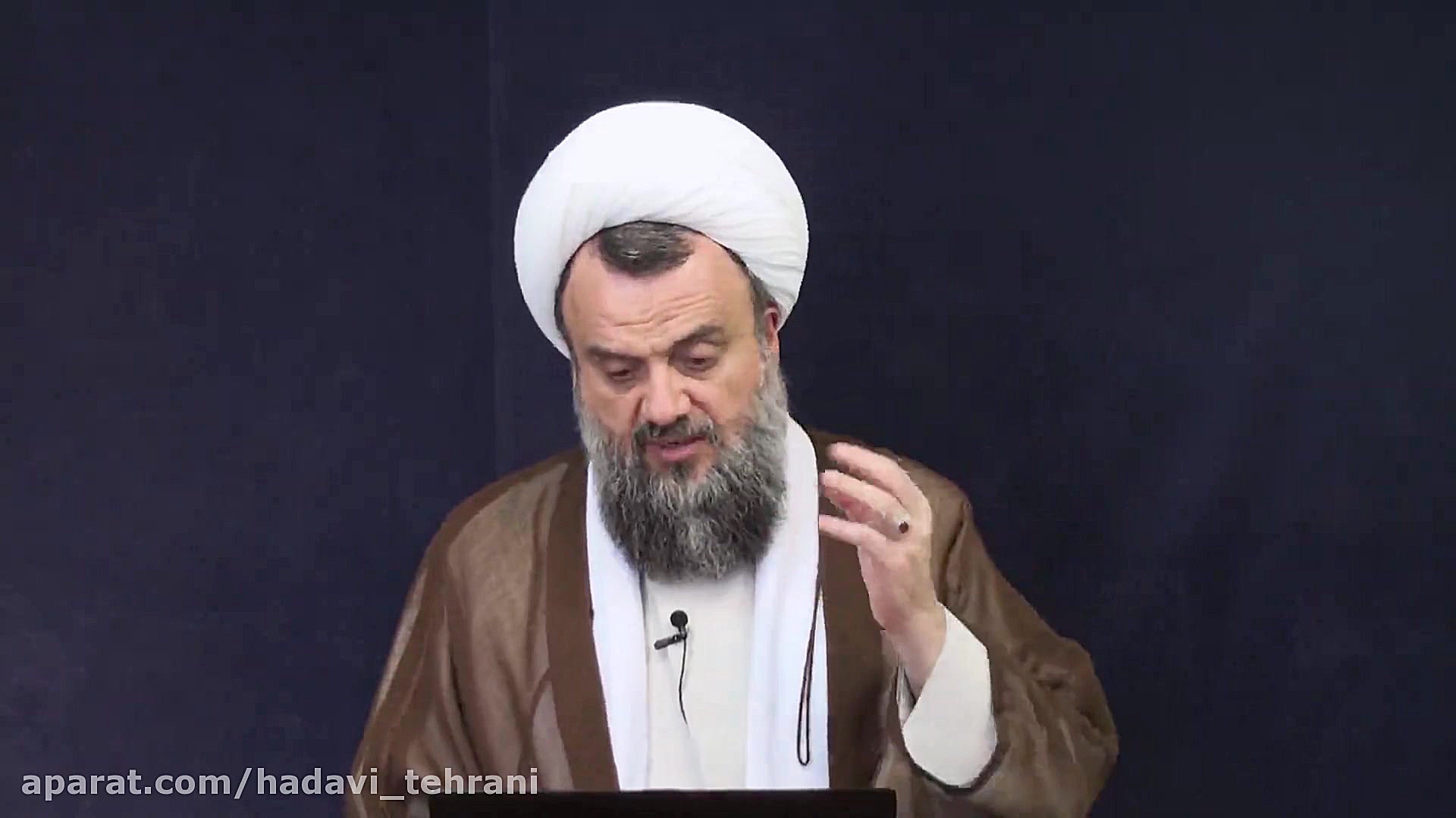 حضرت آیت الله هادوی تهرانی خار...