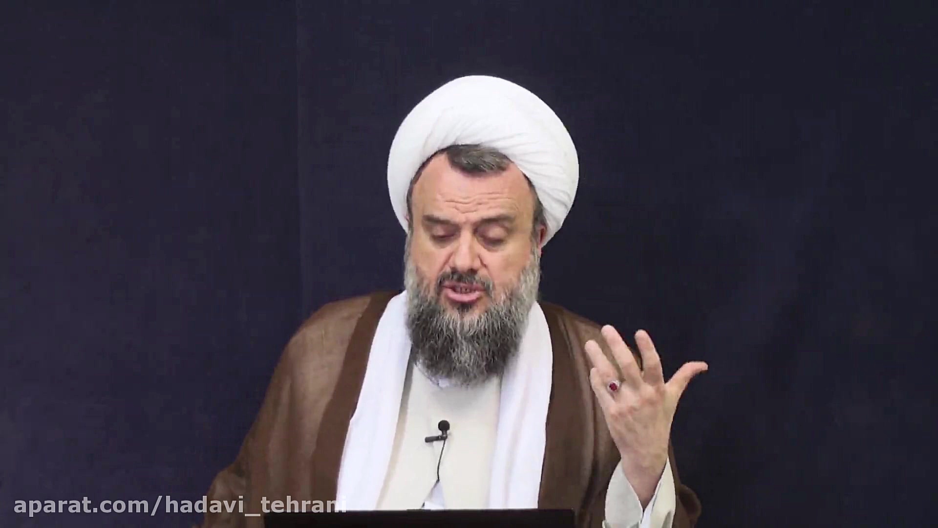 حضرت آیت الله هادوی تهرانی خار...